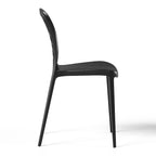 Frond and Form Outdoor Stacking Dining Side Chair (Set of 2)