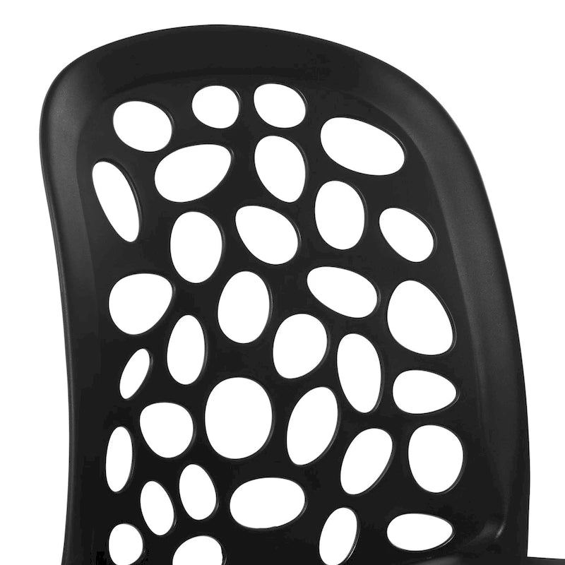 Frond and Form Outdoor Stacking Dining Side Chair (Set of 2)