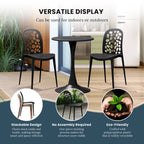 Frond and Form Outdoor Stacking Dining Side Chair (Set of 2)