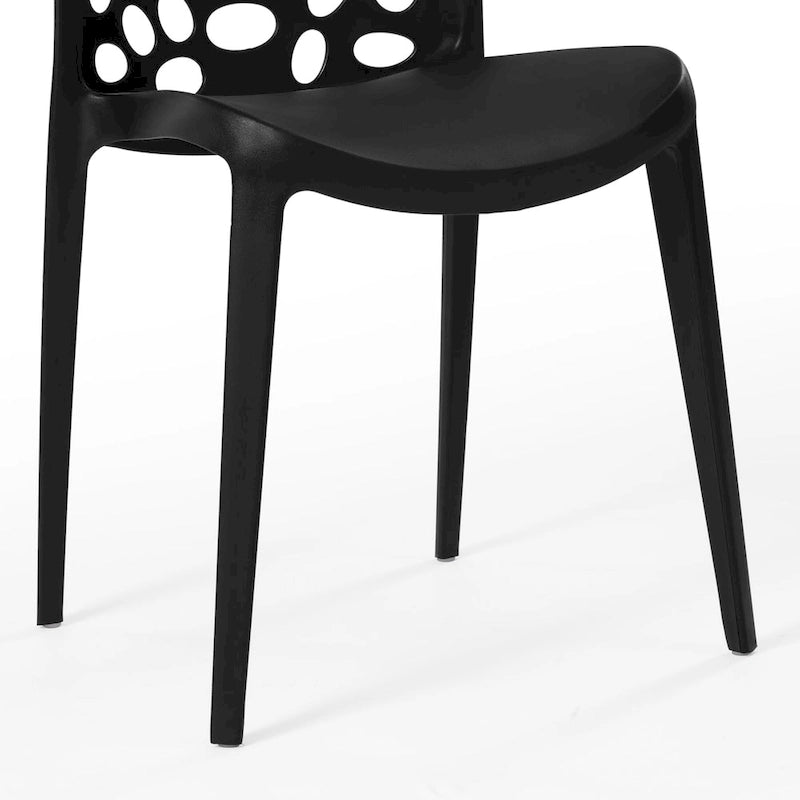 Frond and Form Outdoor Stacking Dining Side Chair (Set of 2)