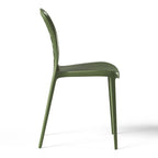 Frond and Form Outdoor Stacking Dining Side Chair (Set of 2)