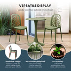 Frond and Form Outdoor Stacking Dining Side Chair (Set of 2)