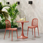 Frond and Form Outdoor Stacking Dining Side Chair (Set of 2)