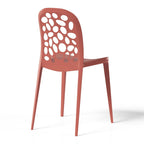 Frond and Form Outdoor Stacking Dining Side Chair (Set of 2)