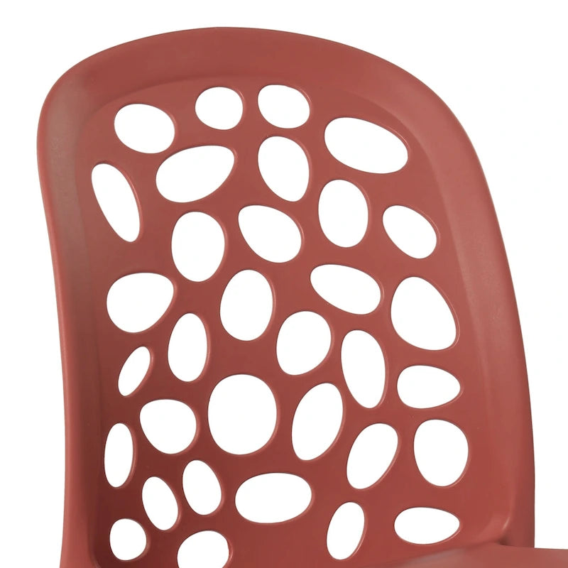 Frond and Form Outdoor Stacking Dining Side Chair (Set of 2)