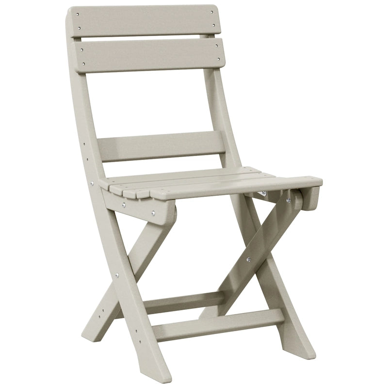 Polytrends Laguna Patio Folding Dining Chair