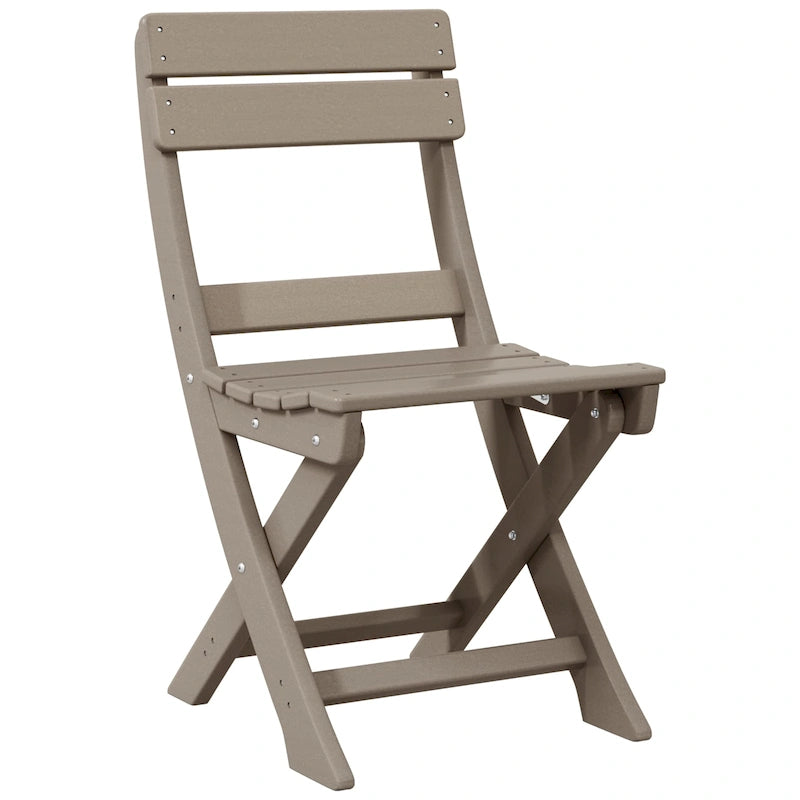 Polytrends Laguna Patio Folding Dining Chair