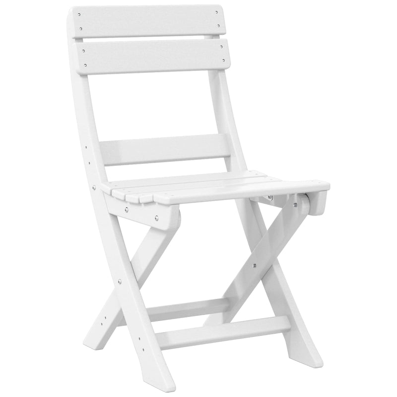 Polytrends Laguna Patio Folding Dining Chair