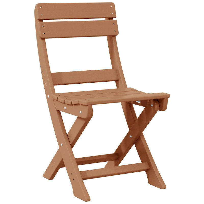Polytrends Laguna Patio Folding Dining Chair