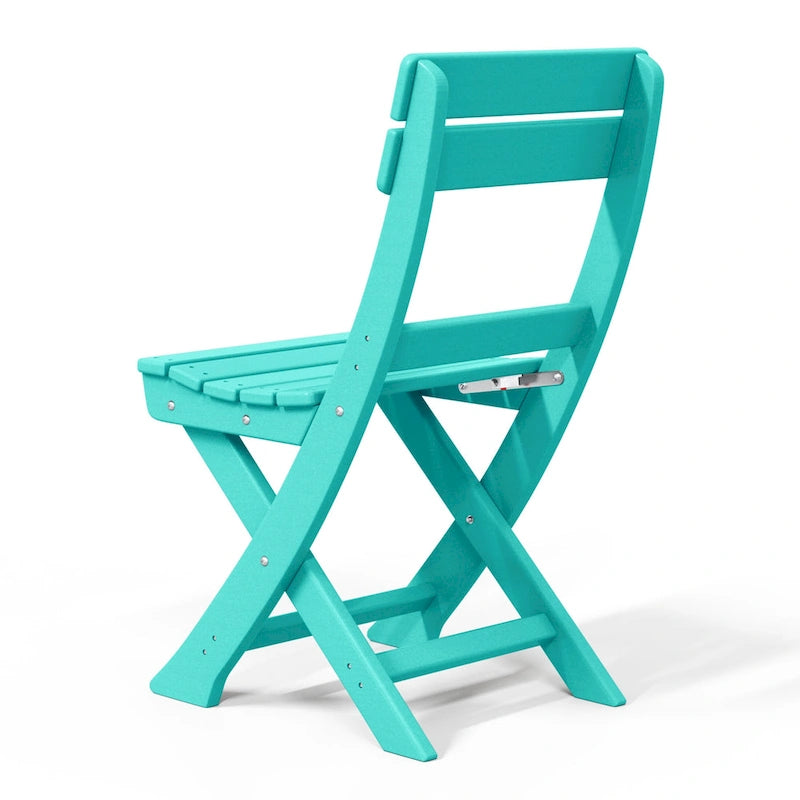 Polytrends Laguna Patio Folding Dining Chair