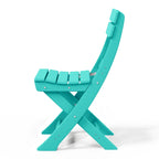 Polytrends Laguna Patio Folding Dining Chair