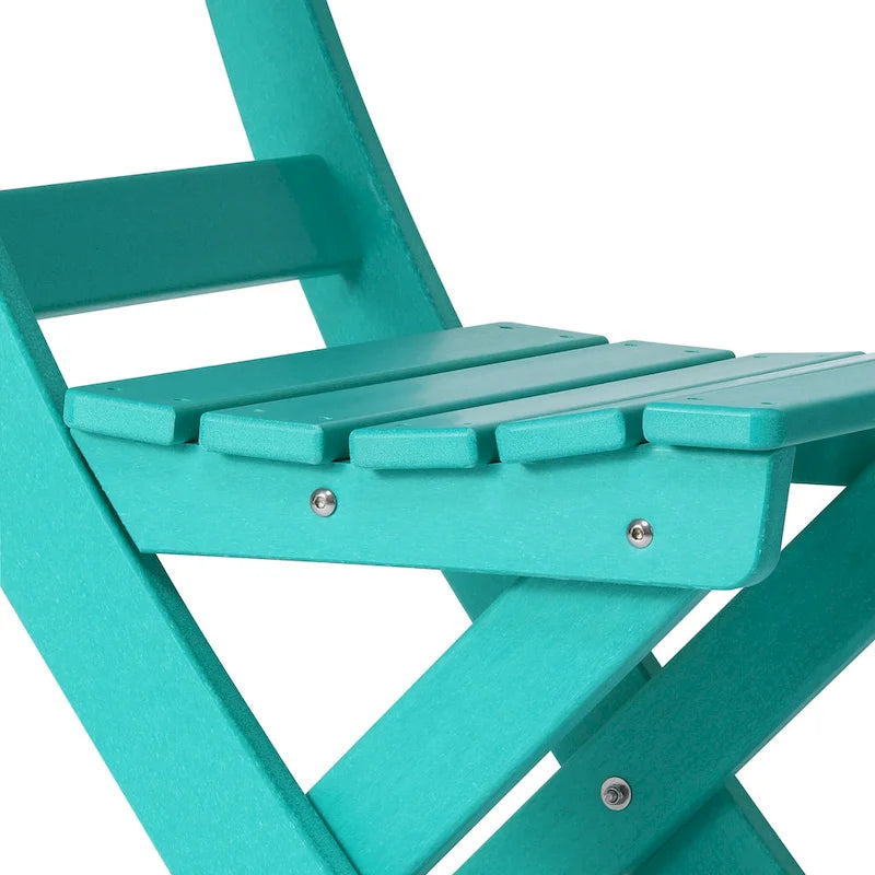 Polytrends Laguna Patio Folding Dining Chair