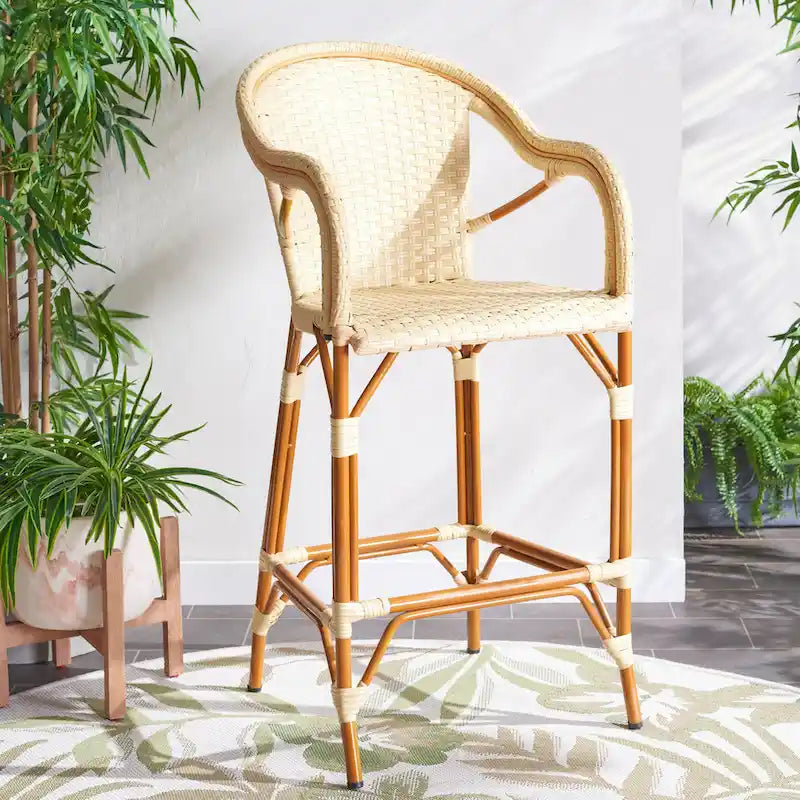 SAFAVIEH California 30-inch Bar Stool - 23W x 26D x 47H