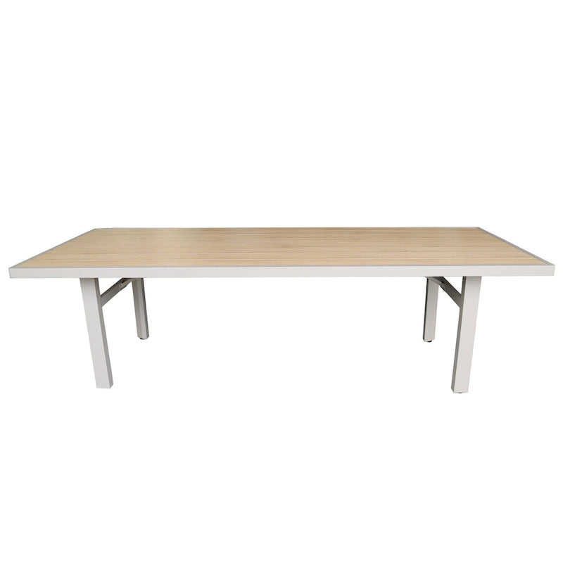 Teva Furniture Hawaii PE Wicker 3 Tone Grey/Off White/Beige Dining Set with Cushion