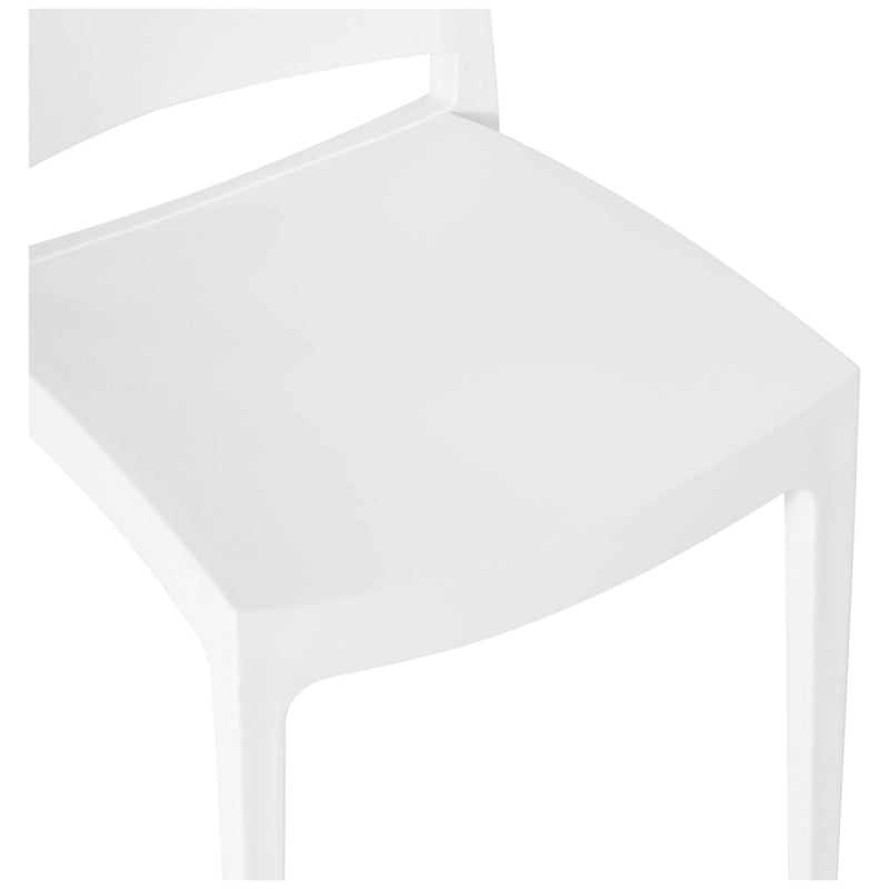 Frond and Form Outdoor Patio Stacking Dining Side Chair (Set of 2)