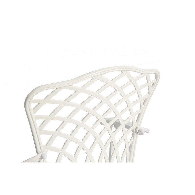 3 Piece Patio Bistro Set All Weather Metal Bistro Table Set