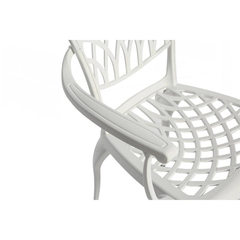 3 Piece Patio Bistro Set All Weather Metal Bistro Table Set