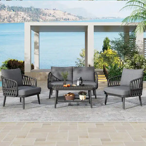 4-Piece Outdoor Patio Furniture Set