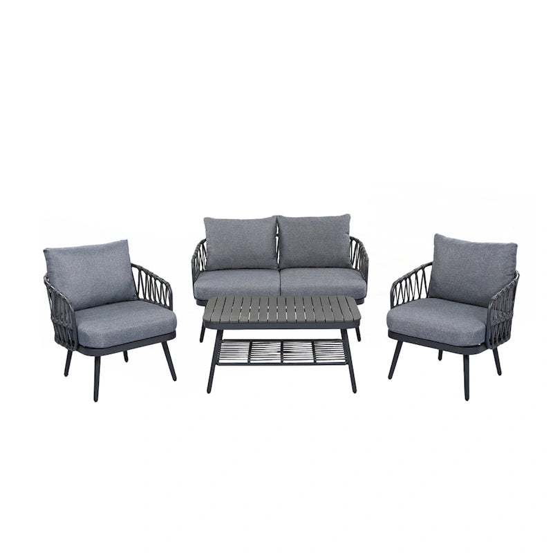4-Piece Outdoor Patio Furniture Set