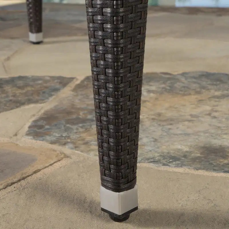 Dominica Outdoor Oval Wicker 69-inch Wicker Dining Table by Christopher Knight Home - 69.30L x 38.20W x 30.00H