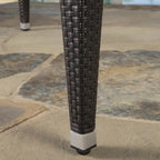 Dominica Outdoor Oval Wicker 69-inch Wicker Dining Table by Christopher Knight Home - 69.30L x 38.20W x 30.00H