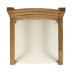 Nestor Outdoor 8-Seater Acacia Wood Expandable Dining Set by Christopher Knight Home