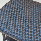 3 Piece Outdoor Wicker Bistro Chat Set with Cushion