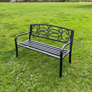 Lotus Home Garden Bench - 34 H x 50 W x 24 D