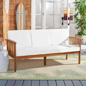 SAFAVIEH Najiba Outdoor Patio Bench - 27Wx69Dx33H