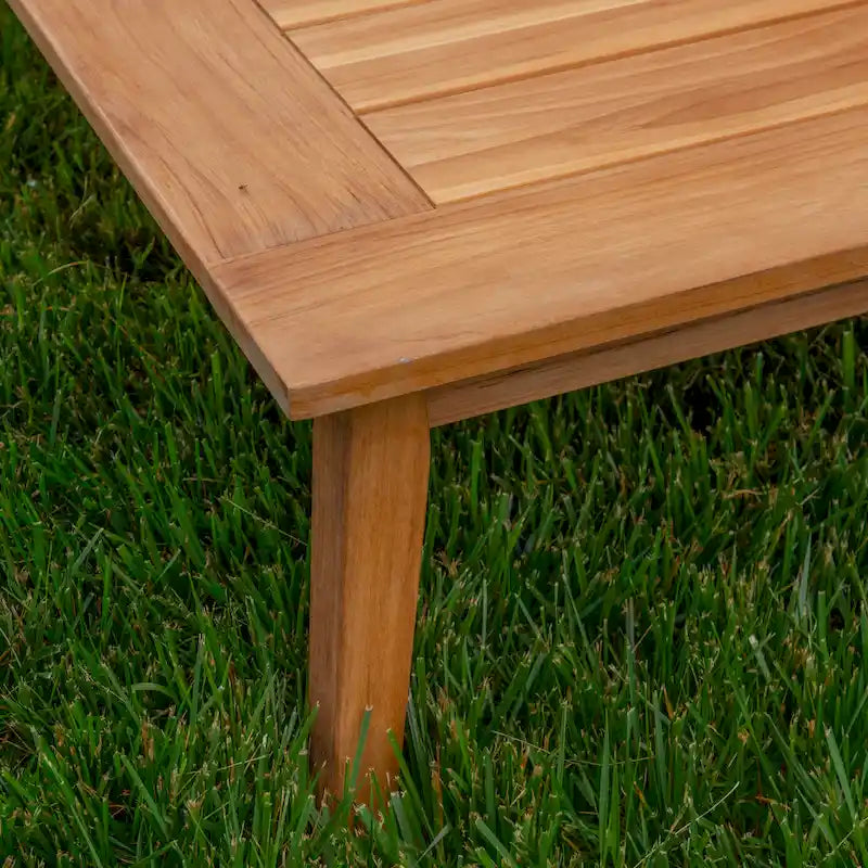 Searle Outdoor Natural Teak Coffee Table