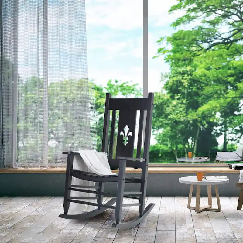 Outdoor Wooden Rocking Chair