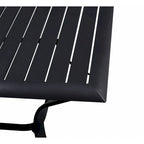 Westin 9pc Aluminum & Padded Sling Swivel Dining Set