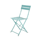 Folding Metal Bistro Chair, Set of 2