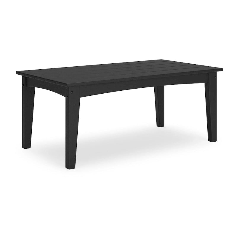 Signature Design by Ashley Hyland wave Outdoor Coffee Table - 44.13 W x 24 D x 18.13 H