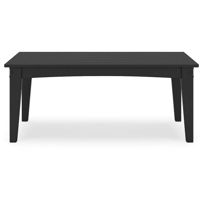 Signature Design by Ashley Hyland wave Outdoor Coffee Table - 44.13 W x 24 D x 18.13 H