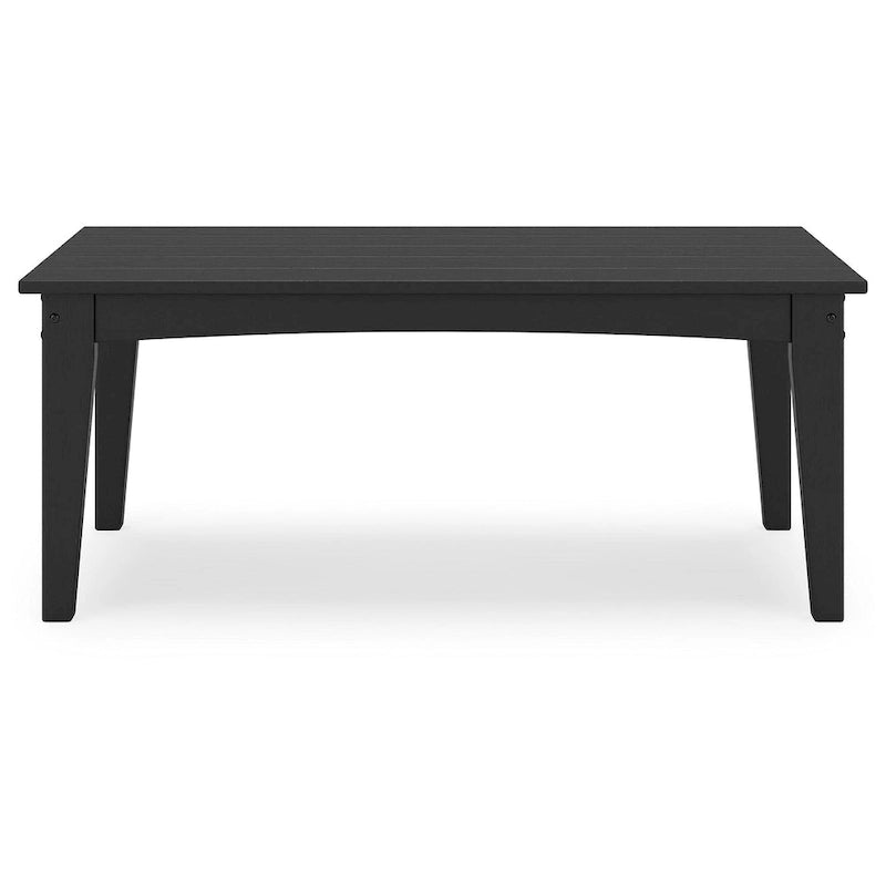 Signature Design by Ashley Hyland wave Outdoor Coffee Table - 44.13 W x 24 D x 18.13 H