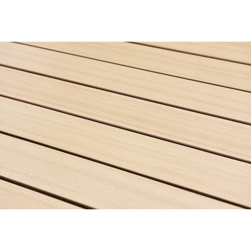 Amazonia Champs 9pc Outdoor FSC Certified Wood Outdoor Patio Dining Set