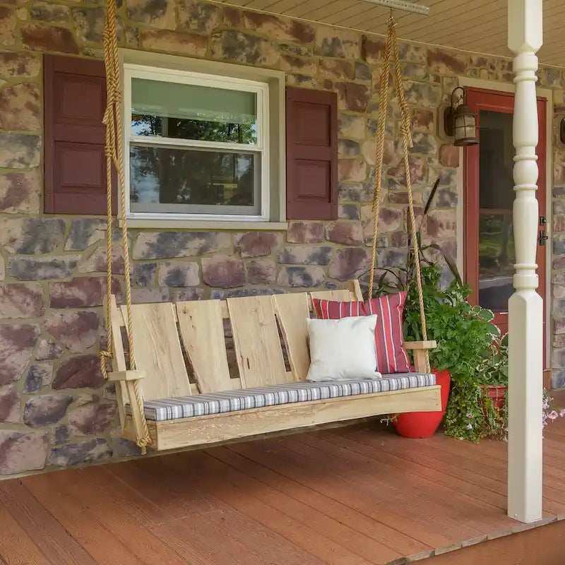 Live Edge Locust Wood Timberland Swing