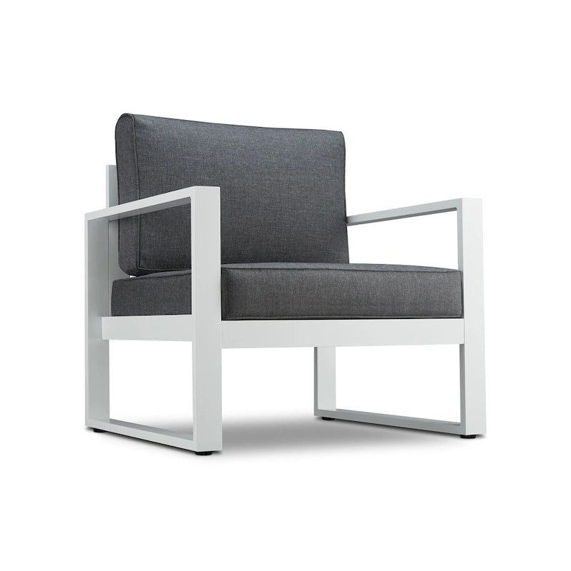 Baltic Chairs (Set of 2) in White by Real Flame