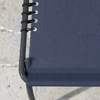 2 Piece Folding Chaise Lounge Chairs, Pool Sun Tanning Chairs, Outdoor Lounge Chairs