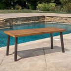 Outdoor Wooden Dining Table - 69.00 L x 32.25 W x 29.50 H