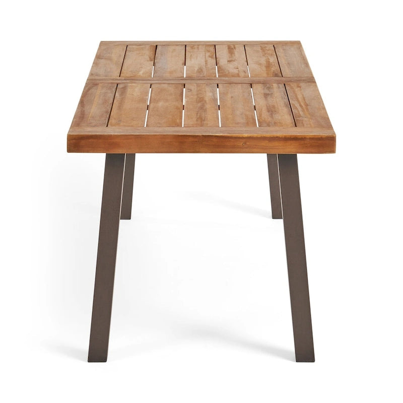 Outdoor Wooden Dining Table - 69.00 L x 32.25 W x 29.50 H