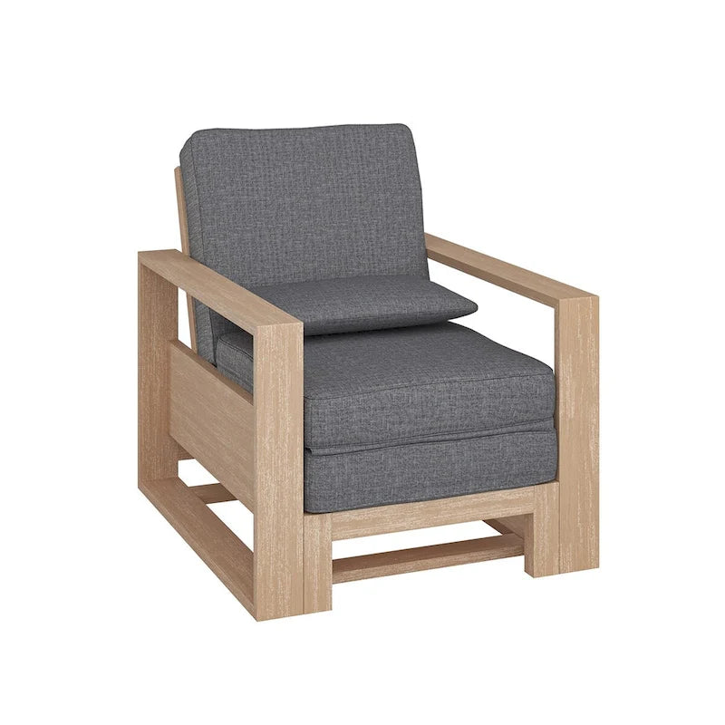 Modern Valentino Outdoor Chaise Lounge by HULALA HOME