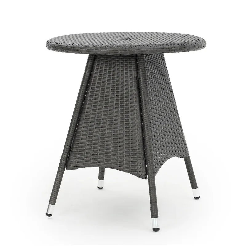 Outdoor Rattan Patio End Table