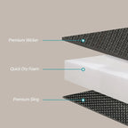 Outdoor 1 Table with Umbrella Hole, 2 Wicker Benches and 2 Armchairs