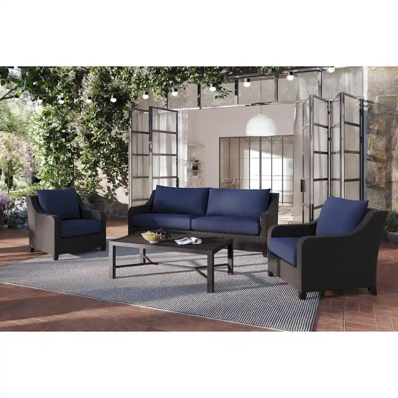 New Classic Furniture Skye 4-Piece Patio Sofa Set