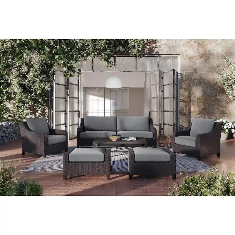 New Classic Furniture Skye 4-Piece Patio Sofa Set